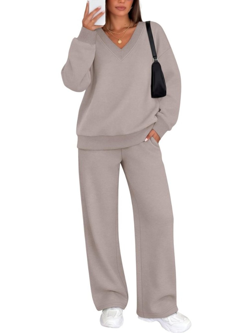 Sweatsuits Women 2 Piece Outfit Workout Sets Fall Fashion Clothing
